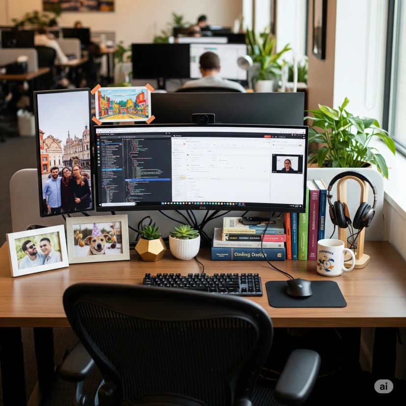 Dedicated Desks workspace